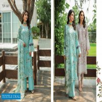 Nureh Gardenia Unstitched Embroidered Lawn Collection Pakistani Suits