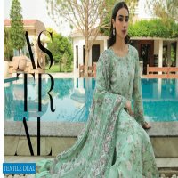 Nureh Gardenia Unstitched Embroidered Lawn Collection Pakistani Suits