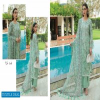 Nureh Gardenia Unstitched Embroidered Lawn Collection Pakistani Suits