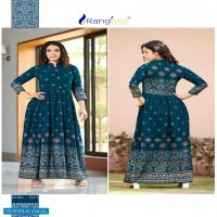 SEHNAAZ VOL 5 BY RANGJYOT RAYON DESIGNER LONG GOWN COLLECTION