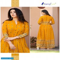 SEHNAAZ VOL 5 BY RANGJYOT RAYON DESIGNER LONG GOWN COLLECTION
