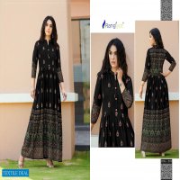 SEHNAAZ VOL 5 BY RANGJYOT RAYON DESIGNER LONG GOWN COLLECTION