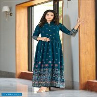 SEHNAAZ VOL 5 BY RANGJYOT RAYON DESIGNER LONG GOWN COLLECTION