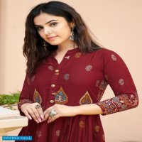 SEHNAAZ VOL 5 BY RANGJYOT RAYON DESIGNER LONG GOWN COLLECTION
