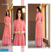 SEHNAAZ VOL 5 BY RANGJYOT RAYON DESIGNER LONG GOWN COLLECTION