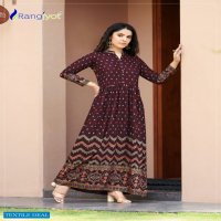 SEHNAAZ VOL 5 BY RANGJYOT RAYON DESIGNER LONG GOWN COLLECTION