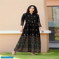 SEHNAAZ VOL 5 BY RANGJYOT RAYON DESIGNER LONG GOWN COLLECTION