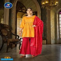 Vitara Prime Rose Wholesale Designer Full Stitched Suits