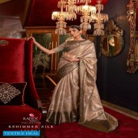 KSHIMMER SILK BY RAJTEX 226001-226006 SERIES HANDLOOM WEAVING PARTY WEAR SAREE