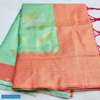 KSHIMMER SILK BY RAJTEX 226001-226006 SERIES HANDLOOM WEAVING PARTY WEAR SAREE