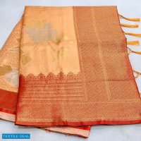 KSHIMMER SILK BY RAJTEX 226001-226006 SERIES HANDLOOM WEAVING PARTY WEAR SAREE