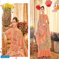 Alok Lotus Wholesale Pure Zam Cotton Swaroski Diamond Work Dress material