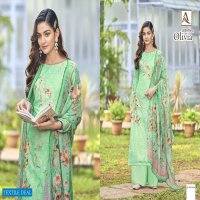 Alok Olivia Wholesale Shopping Pure Muslin Chiffli Work Dress Material