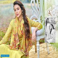 Alok Olivia Wholesale Shopping Pure Muslin Chiffli Work Dress Material