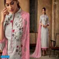Esta Scarlet Wholesale Georgette Hand Work Salwar Suits