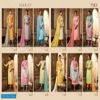 Esta Scarlet Wholesale Georgette Hand Work Salwar Suits