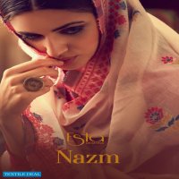 Esta Nazm Wholesale Dyed Cotton Silk With Hand Embroidery Salwar Suits