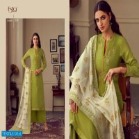 Esta Nazm Wholesale Dyed Cotton Silk With Hand Embroidery Salwar Suits