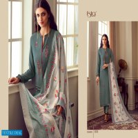 Esta Nazm Wholesale Dyed Cotton Silk With Hand Embroidery Salwar Suits