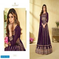 SAARANG BY AASHIRWAD GEORGETTE READYMADE LONG WEDDING SUITS