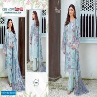 CHEVRON MEGHA REMIX PREMIUM BY SHREE FABS COTTON PAKISTANI SUITS
