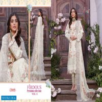 FIRDOUS PREMIUM VOL 4 BY SHREE FABS COTTON EMBROIDERY PAKISTANI DRESSES
