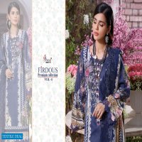 FIRDOUS PREMIUM VOL 4 BY SHREE FABS COTTON EMBROIDERY PAKISTANI DRESSES