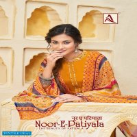 Alok Noor-e-patiyala Wholesale Pure Zam Solid Work Dress Material