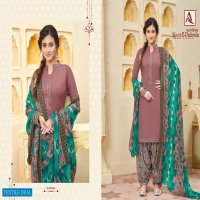 Alok Noor-e-patiyala Wholesale Pure Zam Solid Work Dress Material