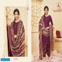 Alok Noor-e-patiyala Wholesale Pure Zam Solid Work Dress Material