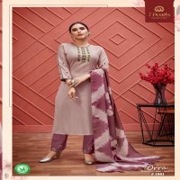 7 PEARL ORRA 3 PIECE READYMADE SUITS TOP BOTTOM WITH DUPATTA COLLECTION