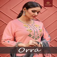 7 PEARL ORRA 3 PIECE READYMADE SUITS TOP BOTTOM WITH DUPATTA COLLECTION