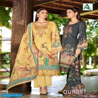 Alok Qurbat Vol-3 Wholesale Zam Cotton Pakistani Print With Work Dress Material