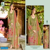 Alok Qurbat Vol-3 Wholesale Zam Cotton Pakistani Print With Work Dress Material