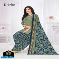 Keval Krisha Patiyala Vol-1 Wholesale Cotton Printed Dress Material