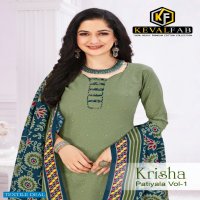 Keval Krisha Patiyala Vol-1 Wholesale Cotton Printed Dress Material