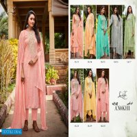 Levisha Anokhi Wholesale Cotton Printed With Coading Sequence Work Dress Material