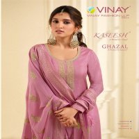 Vinay Kaseesh Ghazal Wholesale Dola Embroidered Festive Salwar Suits