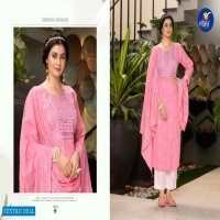 VITARA FASHION LAUNCH CELEBRATION EXCLUSIVE DESIGNER KURTI BOTTOM WITH DUPATTA