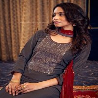 MUGDHA BY VEDANTI SILK WITH WORK CASUAL SALWAR KAMEEZ