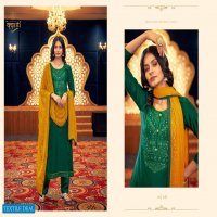 MUGDHA BY VEDANTI SILK WITH WORK CASUAL SALWAR KAMEEZ
