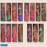 SHUBH SHREE CREATION KESARIYA VOL 2 SOFT PATOLA SAREES WHOLESALER