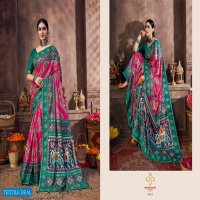 SHUBH SHREE CREATION KESARIYA VOL 2 SOFT PATOLA SAREES WHOLESALER