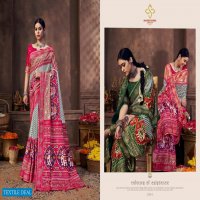 SHUBH SHREE CREATION KESARIYA VOL 2 SOFT PATOLA SAREES WHOLESALER