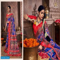 SHUBH SHREE CREATION KESARIYA VOL 2 SOFT PATOLA SAREES WHOLESALER