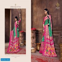 SHUBH SHREE CREATION KESARIYA VOL 2 SOFT PATOLA SAREES WHOLESALER