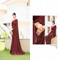 5D DESIGNER AMBER VOL 9 GEORGETTE SAREES WHOLESALER