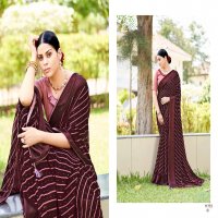 5D DESIGNER AMBER VOL 9 GEORGETTE SAREES WHOLESALER