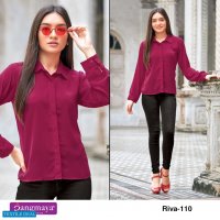 Rangmaya Riva Wholesale Short Simple Shirts Catalogs