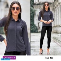 Rangmaya Riva Wholesale Short Simple Shirts Catalogs